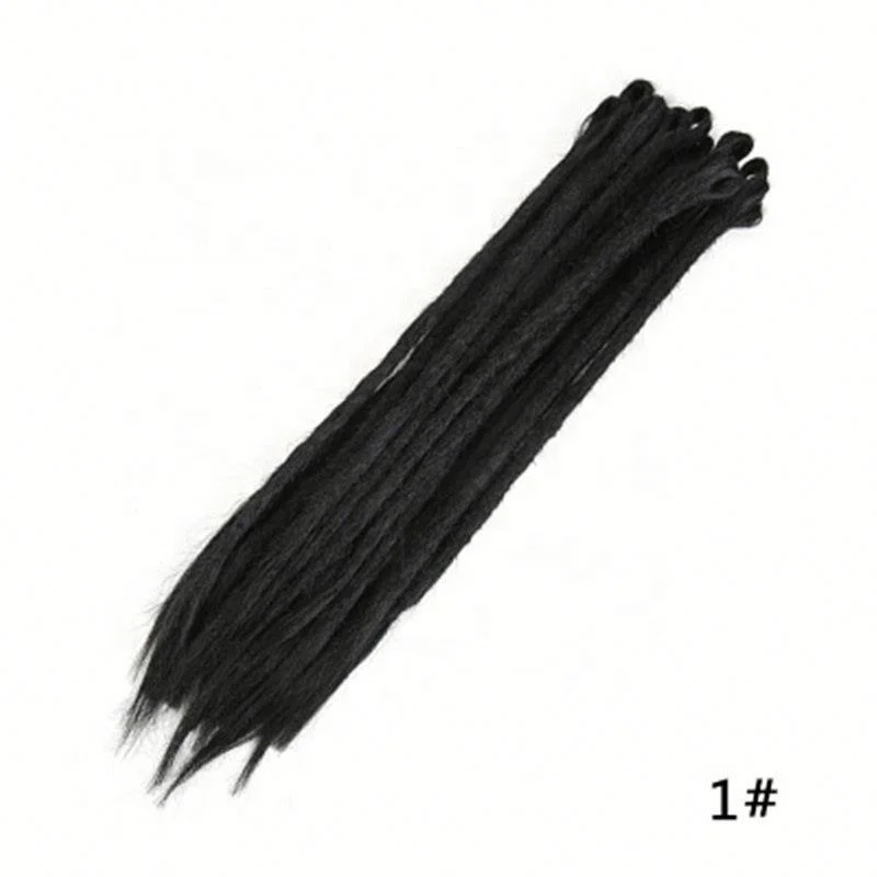 

JHsport Women Trendy HipHop Dreadlocks Synthetic Hair Extensions, Multicolor