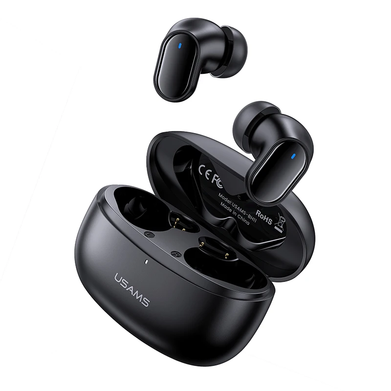 

USAMS 2023 top quality wireless earbuds tws best newversio TWS Gaming Earphones Wireless Headset Sport Headphone fitness earbuds