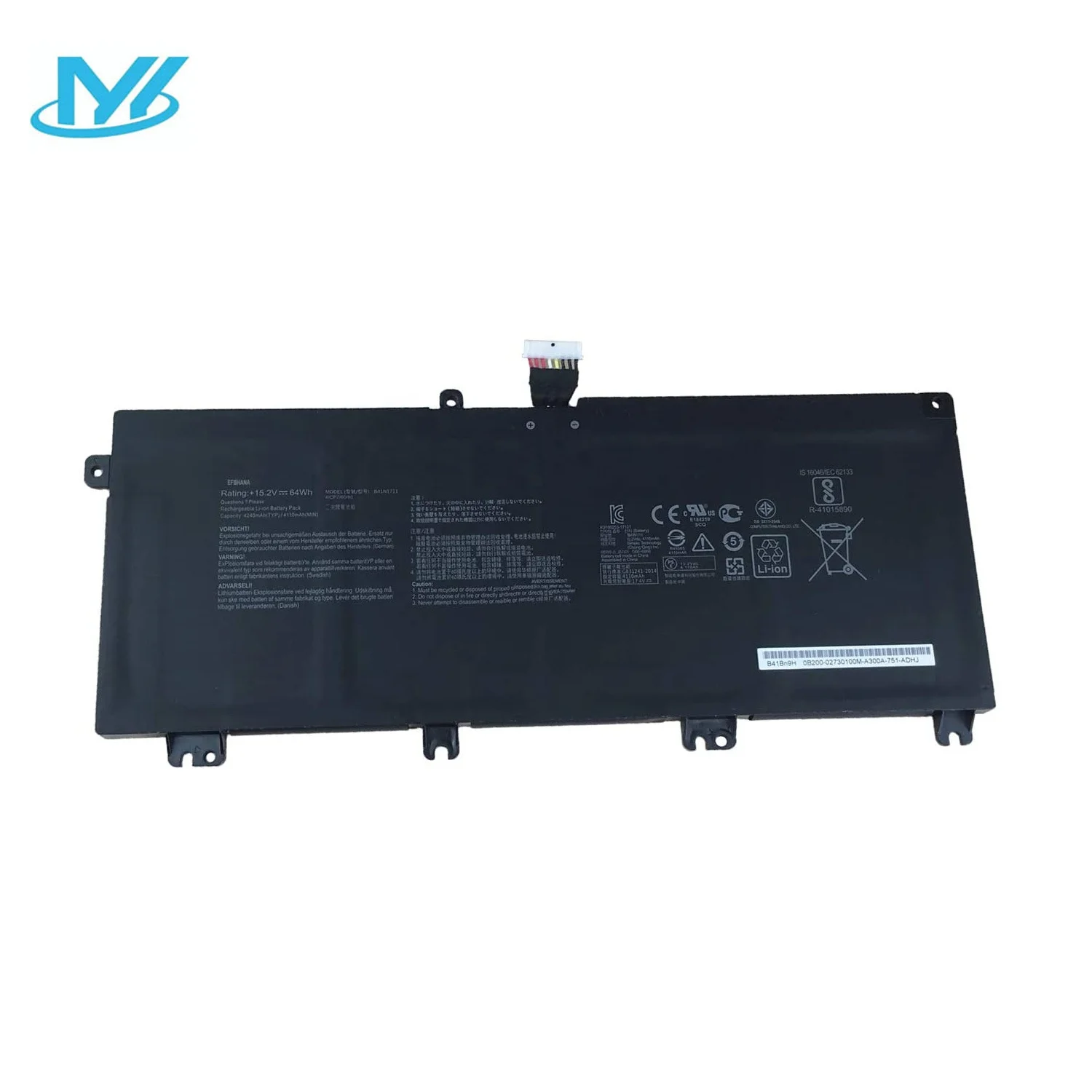 

Replacement Laptop Battery B41N1711 For Asus GL503VD GL503VM GL703VD GL703VM FX503VM FX63VD Battery