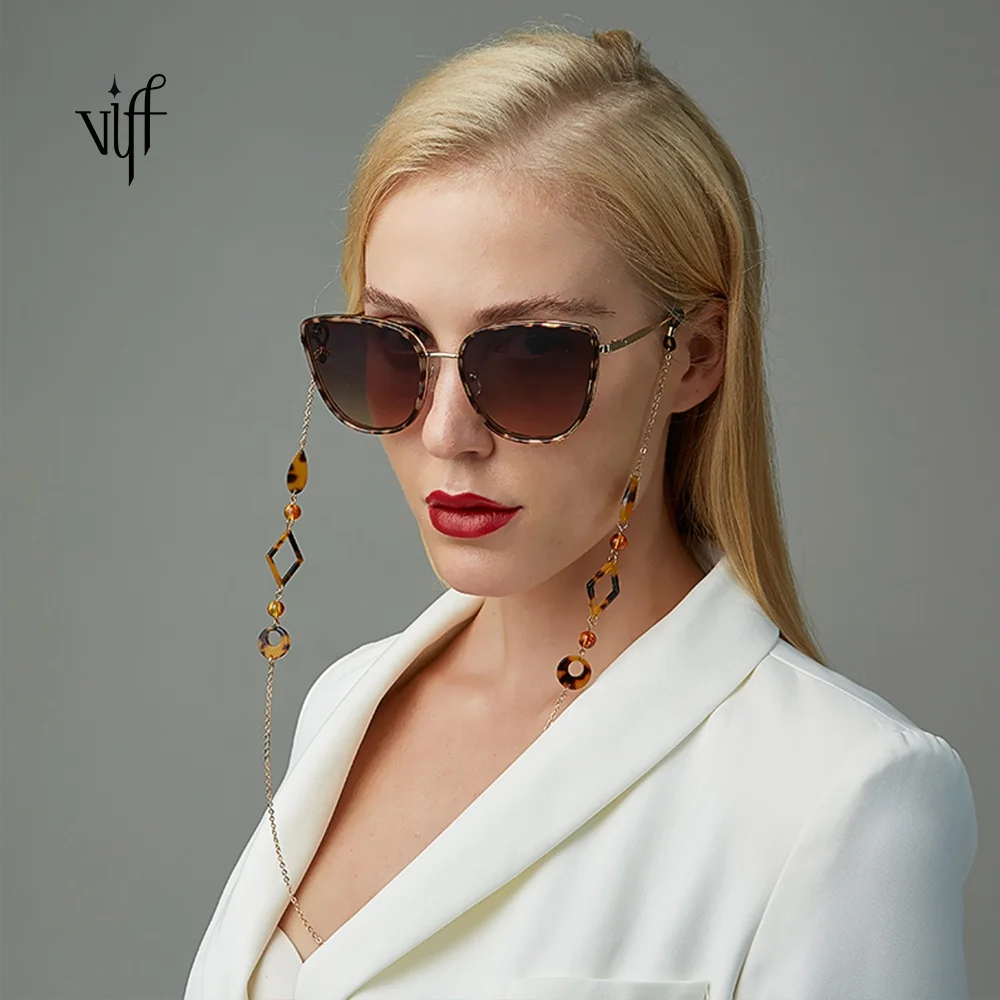 

VIFF Tortoise Cat Eye Sunglasses Sun Glasses Women HM19549 Fashionable Wholesale UV400 Sunglasses Girls Glasses 2021