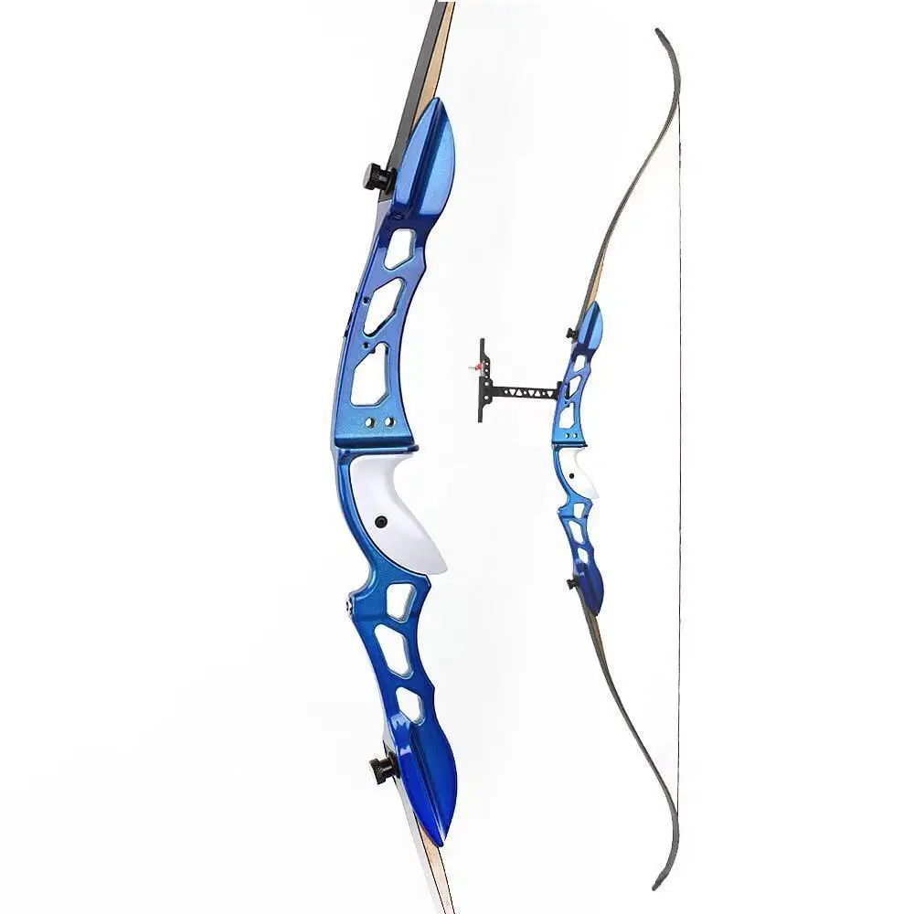 30lbs Hunting Fishing Competition Recurve Bow 66" Metal 1836lbs
