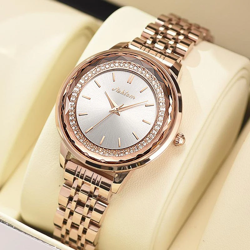 

NEKTOM women watch 2021 new style diamond ladies fashion luxury watch japan quartz wholesale custom logo women watch