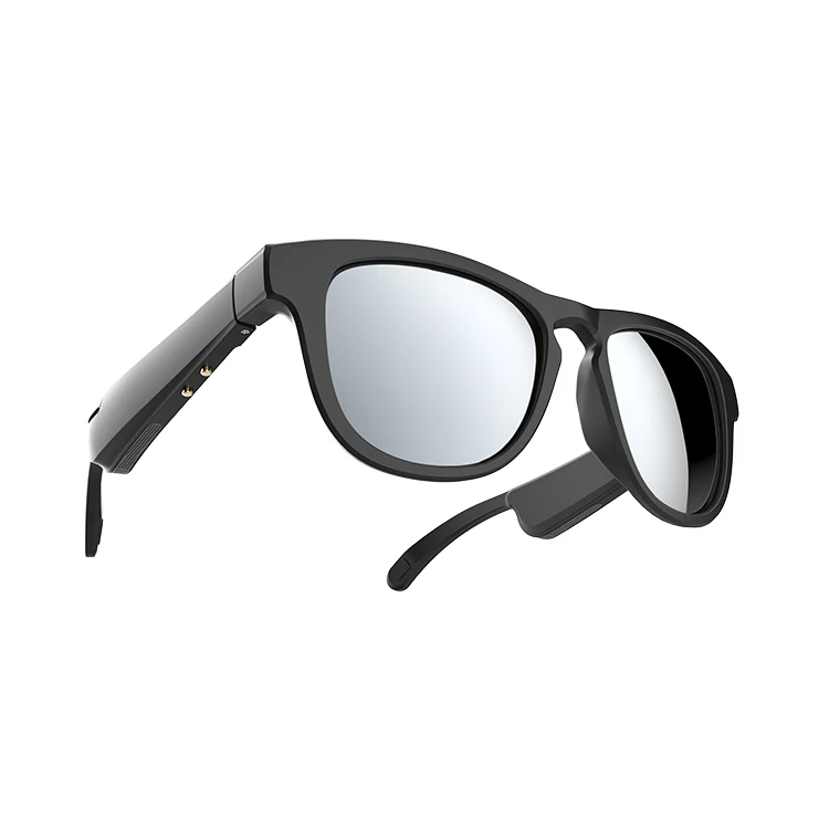 

2020 New design smart audio bluetooth 5.0 sun glasses tws wireless Polarized UV400 bone conduction sunglass with microphone