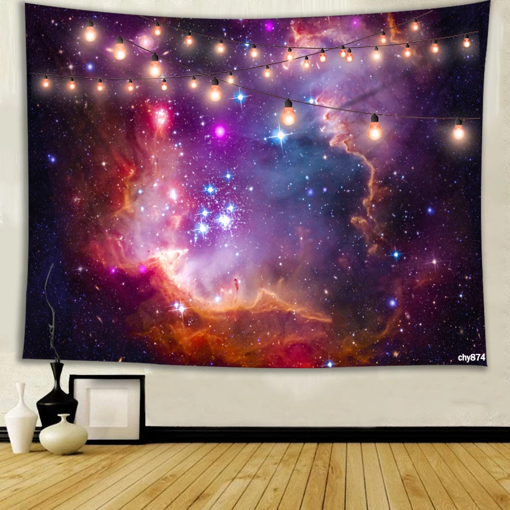 

Bursting Galaxy Backdrop for Photography Backdrops Birthday Party Background Decor Decorations Printed Fabric Prop, Customized