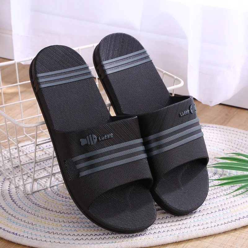 

Female Women Candy Color Flat Slippers Home Comfort Shower Sandals Simple, Black/grey/dark blue/purple/pink/green/blue