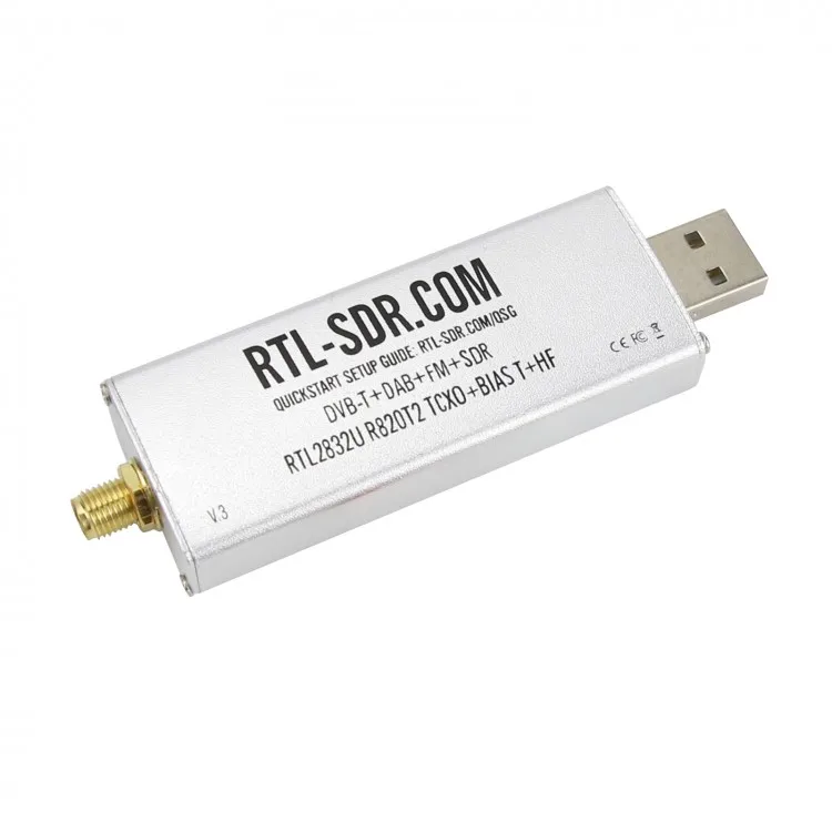 

RTL-SDR Blog V3 R820T2 RTL2832U 1PPM TCXO RTL SDR Radio Set Software Only Without Accessories