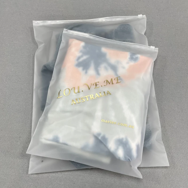 

Wholesale Price Clothing Packaging Plastic Bags With Zipper Custom Clear Zip Lock Bag For Garment Packaging