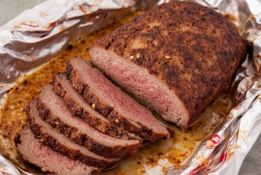 Sliced Brisket on Platter