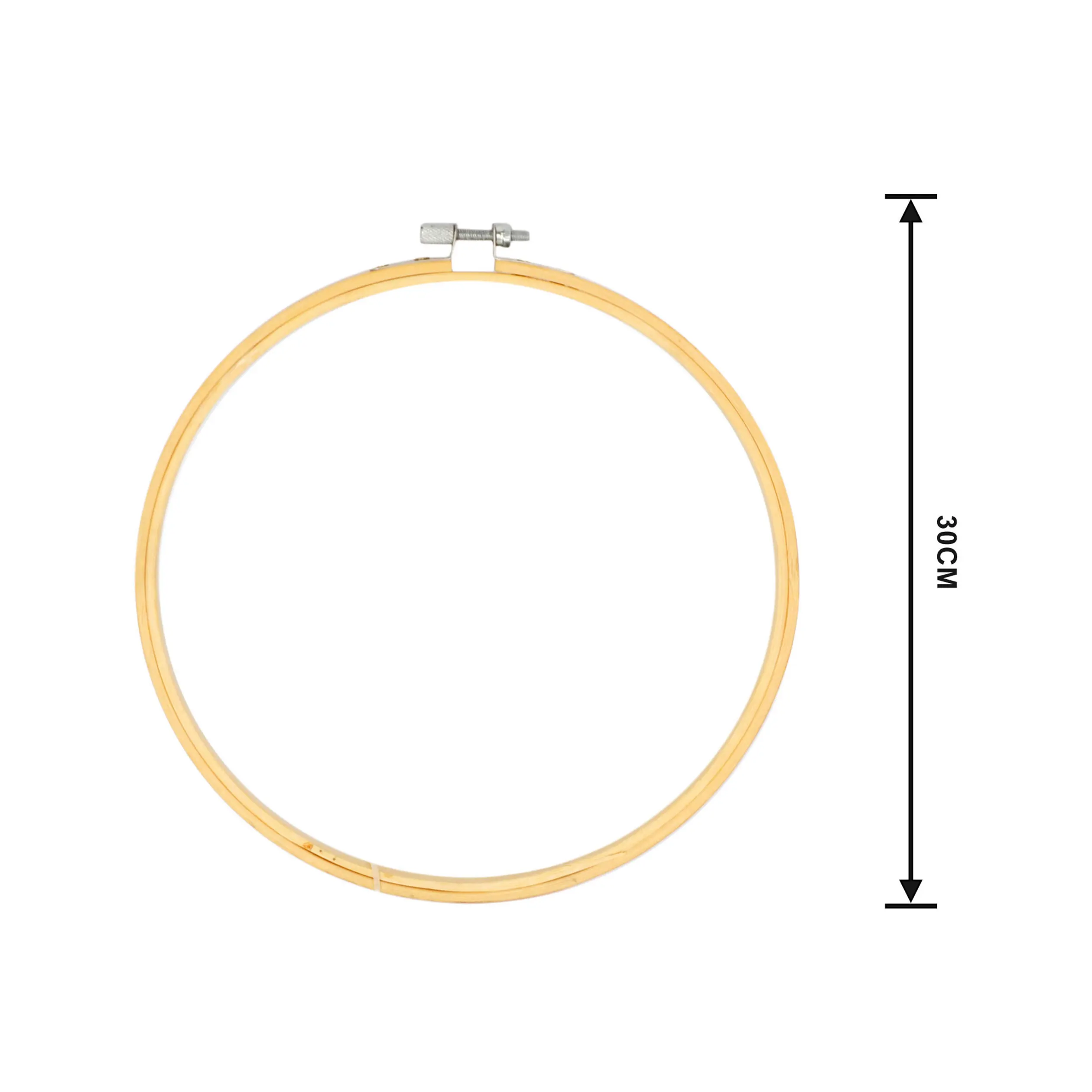 

2020 Wholesale Various Bamboo Embroidery Hoops, DIY Craft Hand Cross Stitch mini Embroidery Hoop, Yellow