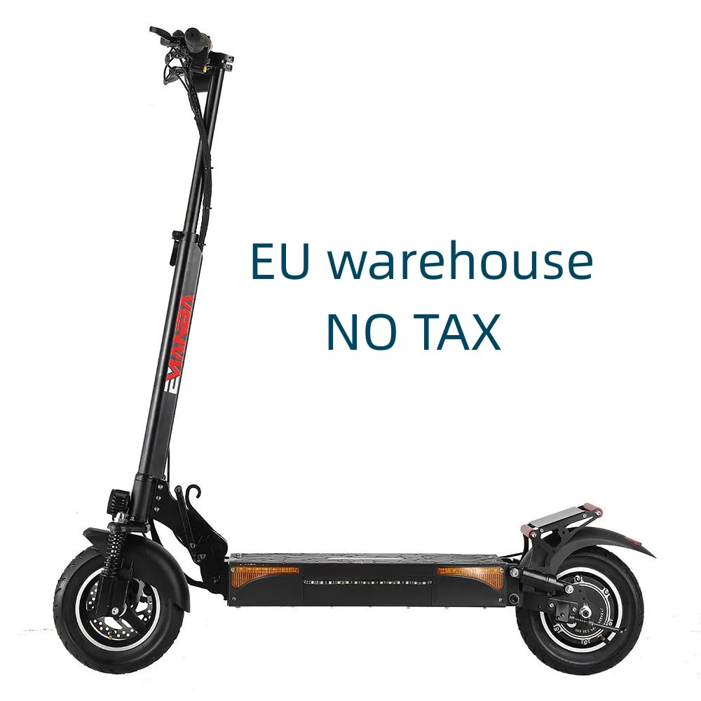 

Geofought L12 two wheels folding off road 10 inch 48 V 13 ah 500 W max speed 45 km/h EU warehouse electric scooter for adult