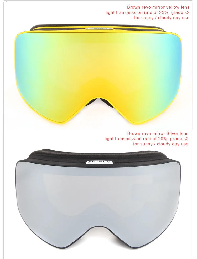 high end ski goggles