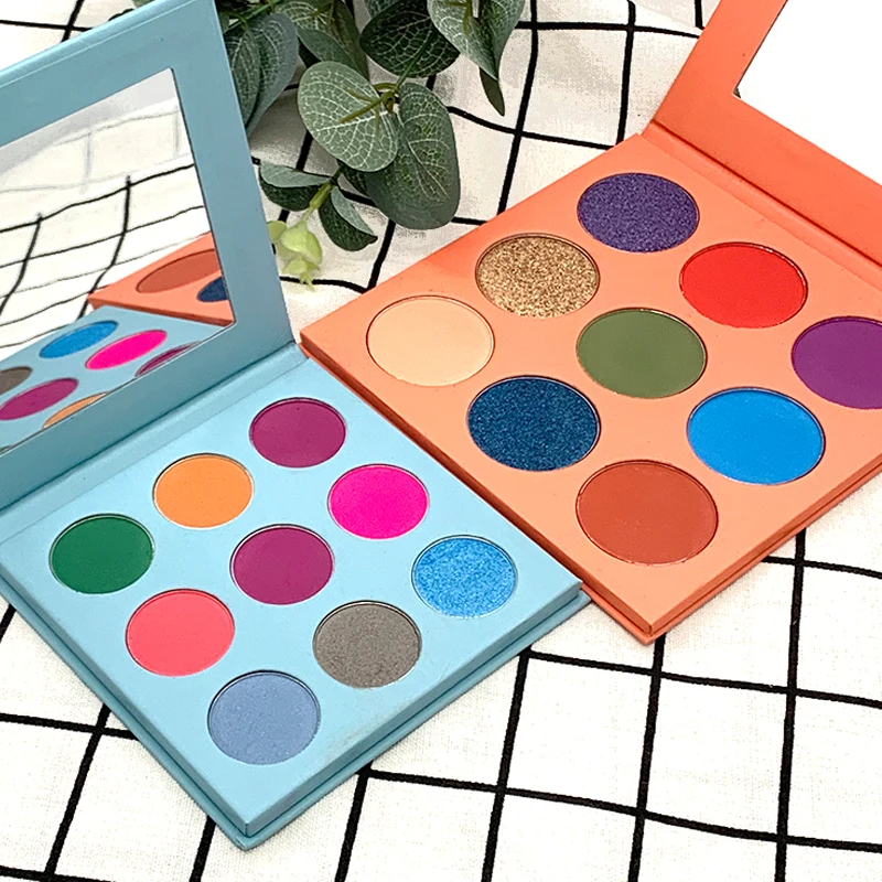 Organic Cosmetics Supplier Wholesale 18 Colors Private Label Eyeshadow Palette Vegan Makeup