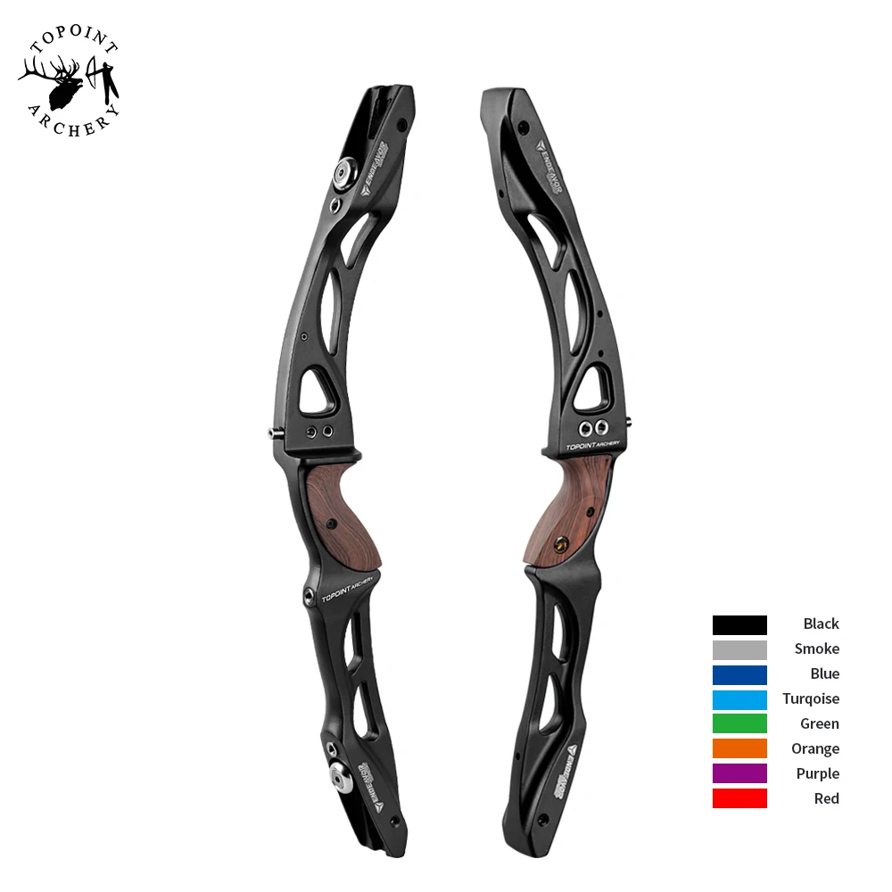 

Topoint Archery Recurve Bow Riser ENDEAVOR, compatible for all ILF limbs, riser length 25"