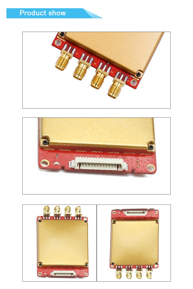 4 Ports 25m Range Low Power Consumption High Reading Speed Transceiver ...