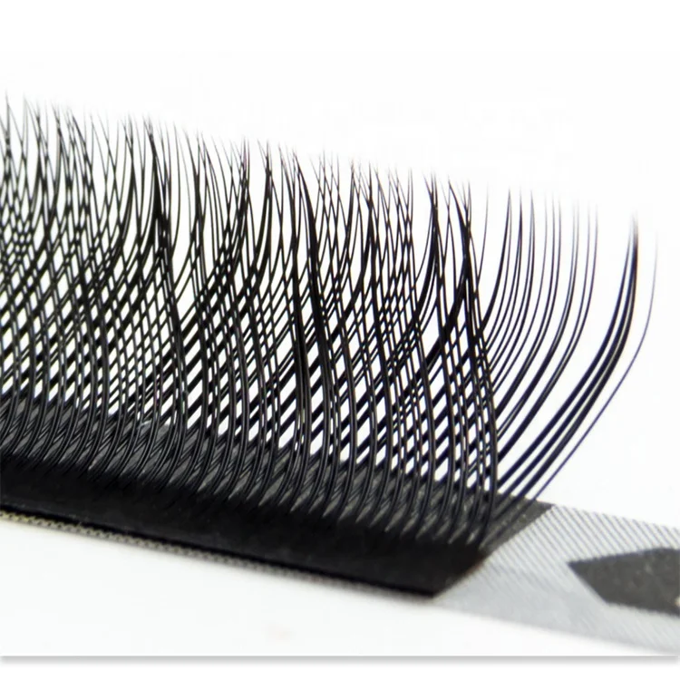 

Ready To Ship Black And Brown 0.05 0.07 YY Lash w lash v lash extension D Curl, Natural black