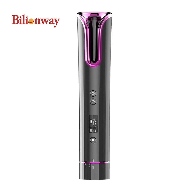 

New Design Automatic Hair Curler Portable USB Rechargeable Electric Cordless Magic Hair Curlers