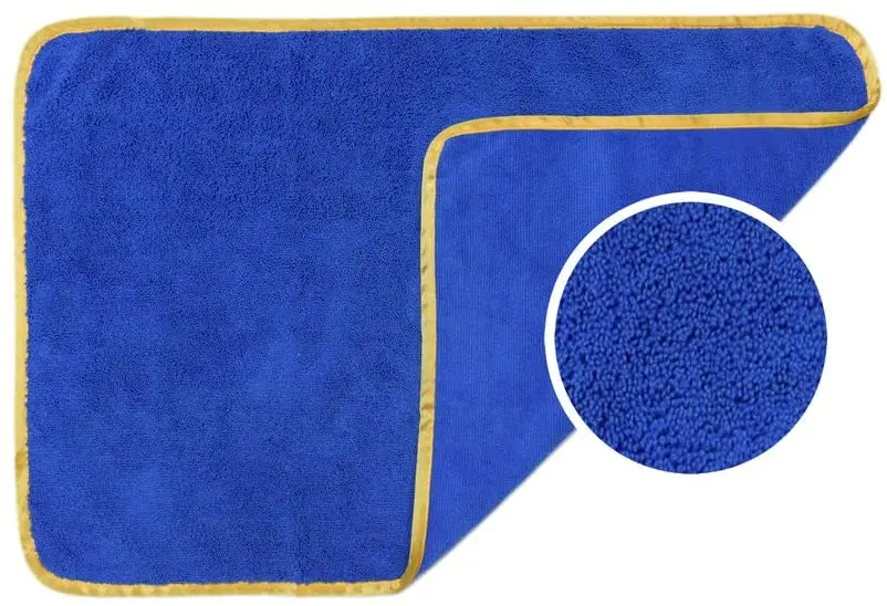 Microfiber coral fleece cleaning towel 