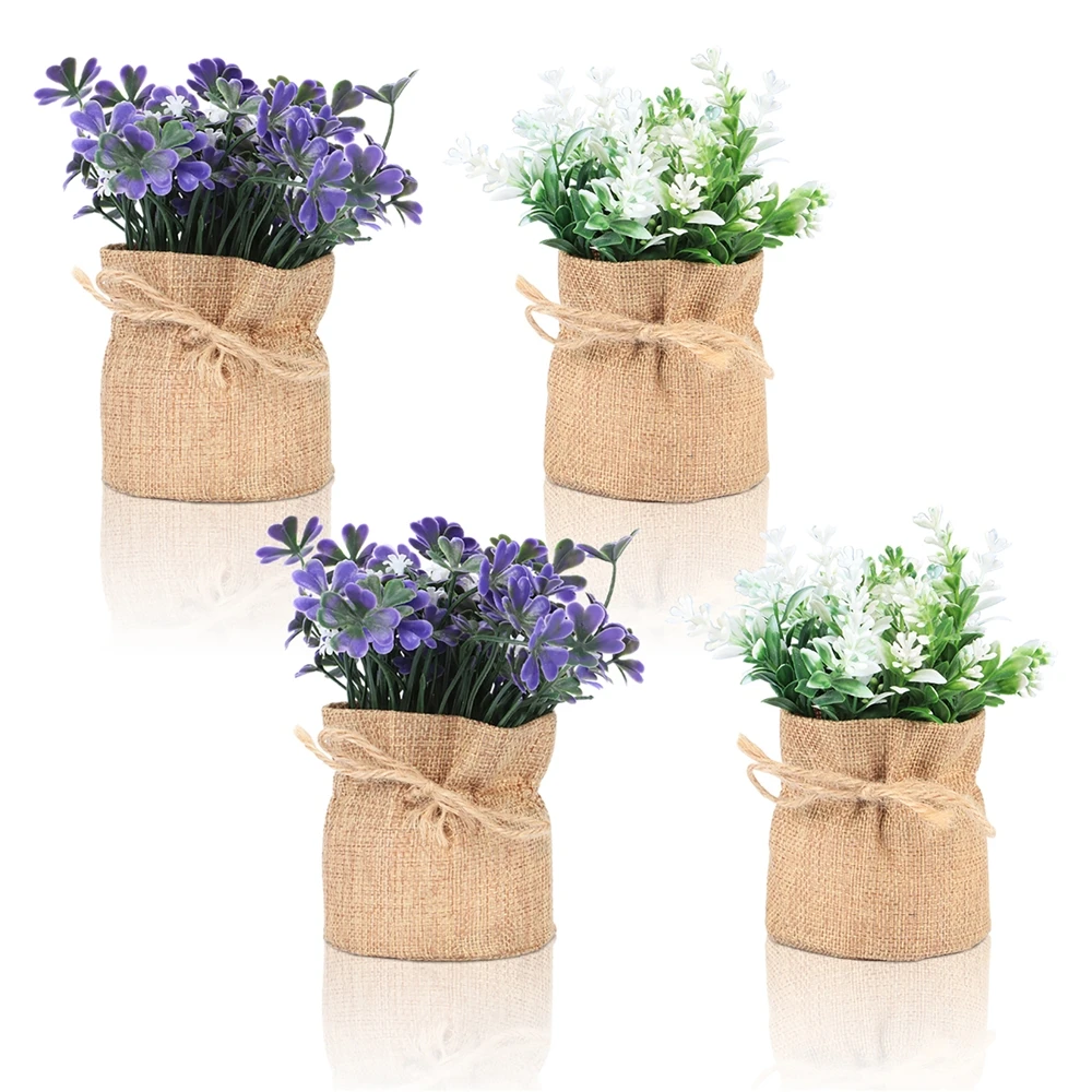 

Hot sell home Artificial Plant Artificial Flower Decorative plant pot art plant