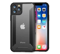 

for iPhone 11 Case Heavy Duty Protection Shockproof Rugger Clear Back Cover Case for iPhone XI