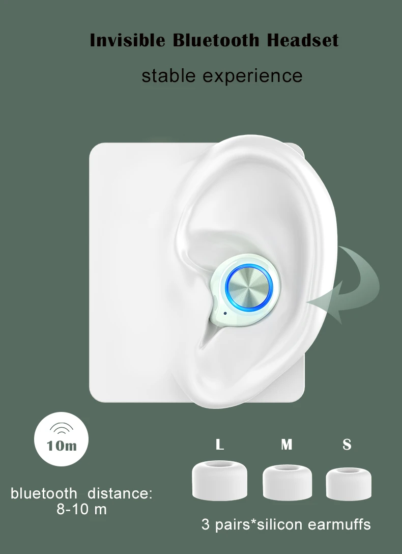 TW70 True Headphones Wireless Stereo Earbuds Wireless Earphone TW70 for iPhone 8 huawei mate 30 - ANKUX.COM