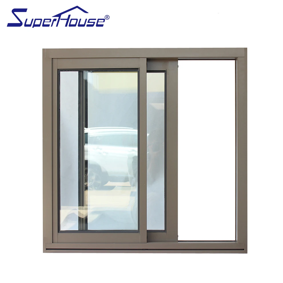 Commercial system double toughened glass sliding window aluminum well insulation windows and doors