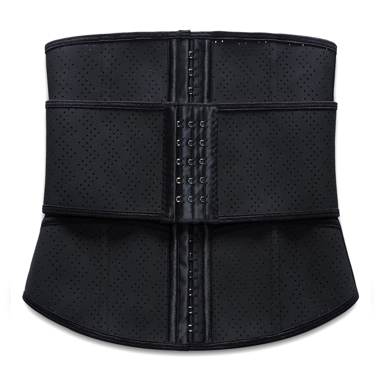 

Maikete Women Body Shaper one Belt Support Back latex Weight Loss Belly Sauna Sweat Corset Belt Waist Trainer, Black