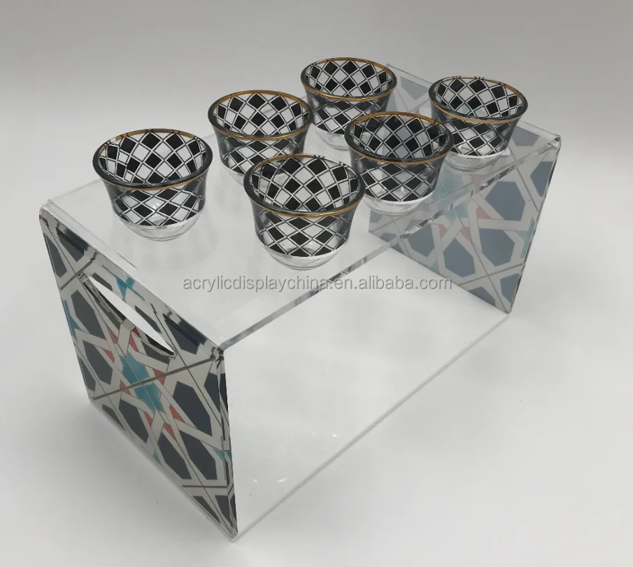 

Arabic Coffee Cups and Chocolate Holder for Retailer ramadan Eid holidays