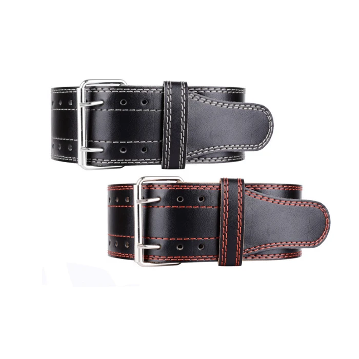 

Customized Logo Strength and Weight Training Cow Leather Weight Lifting Belt