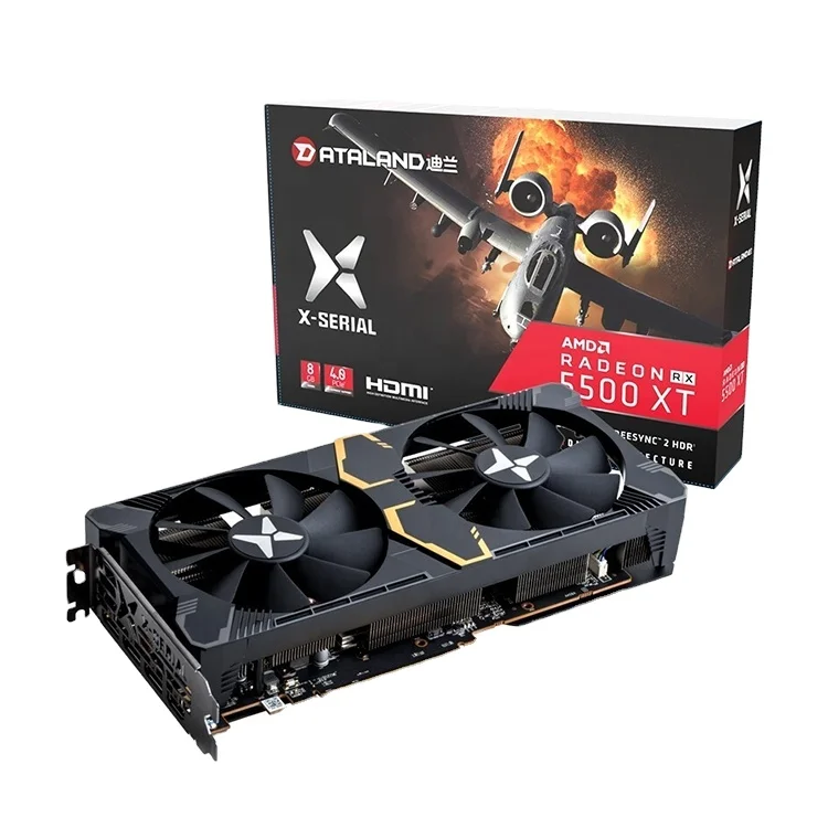 

Bitmain Dataland ASRock AMD Radeon RX 5500XT X-Serial 8G Graphics Card With Video Card In Stock