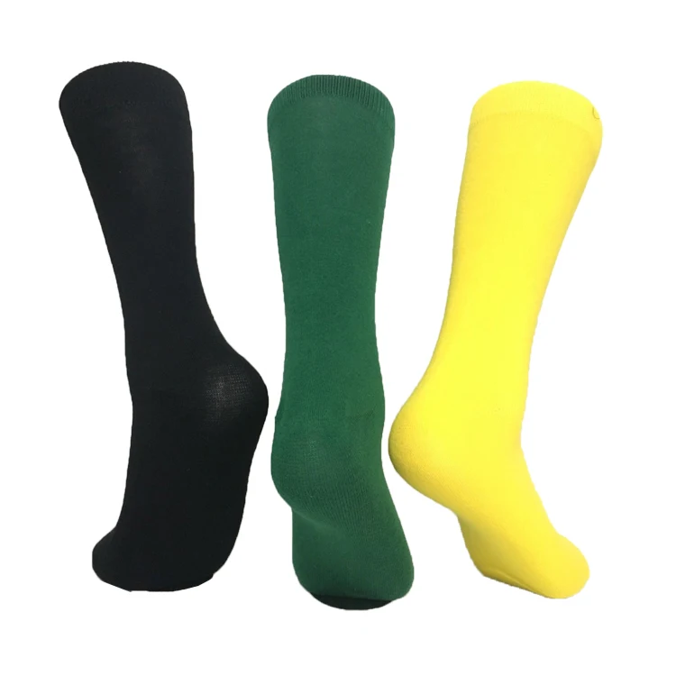 

Solid color fashion dress crew plain man socks business, Any color you wanted
