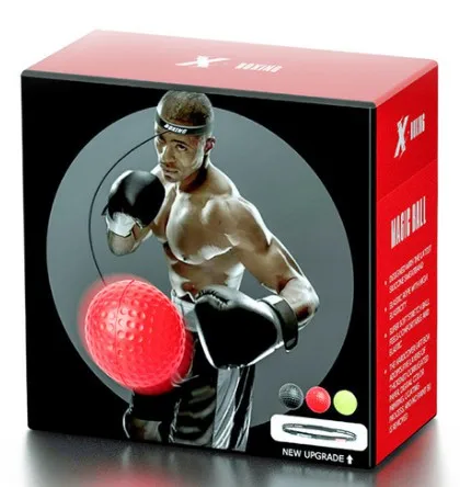 

Wholesale Adjustable 3 React Head Band Boxing Reflex Speed Ball For Gym, Black, red, yellow