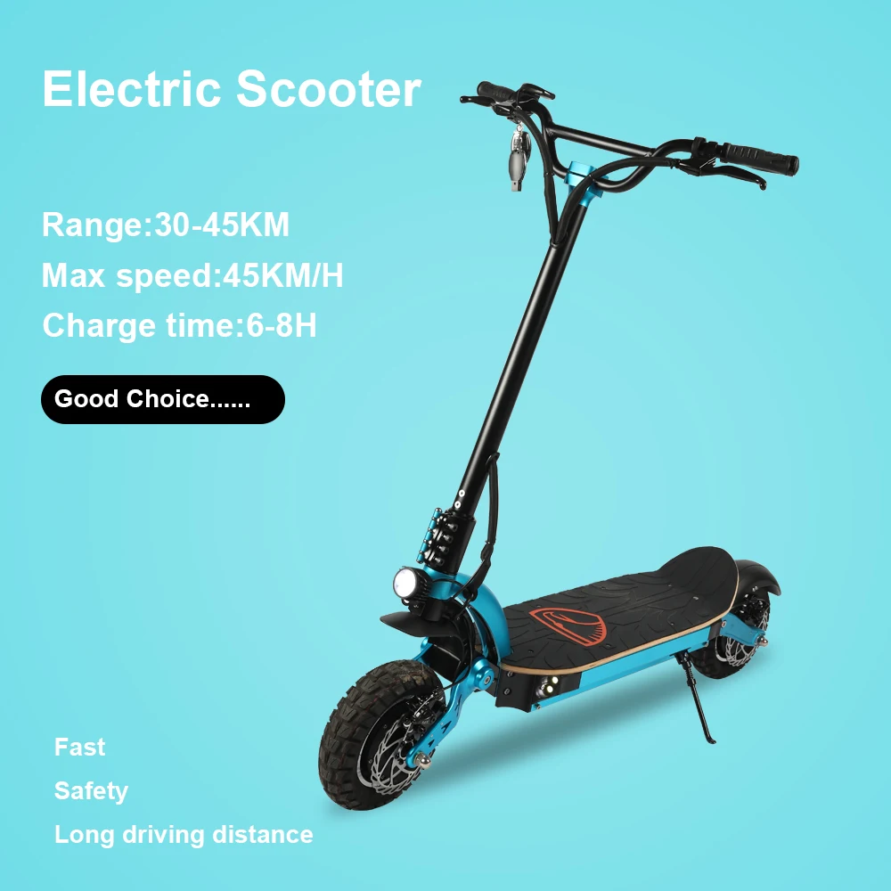 1000w 1500w Watt Single Drive Lithium Battery Control Fast Electric Scooter Buy Foldable