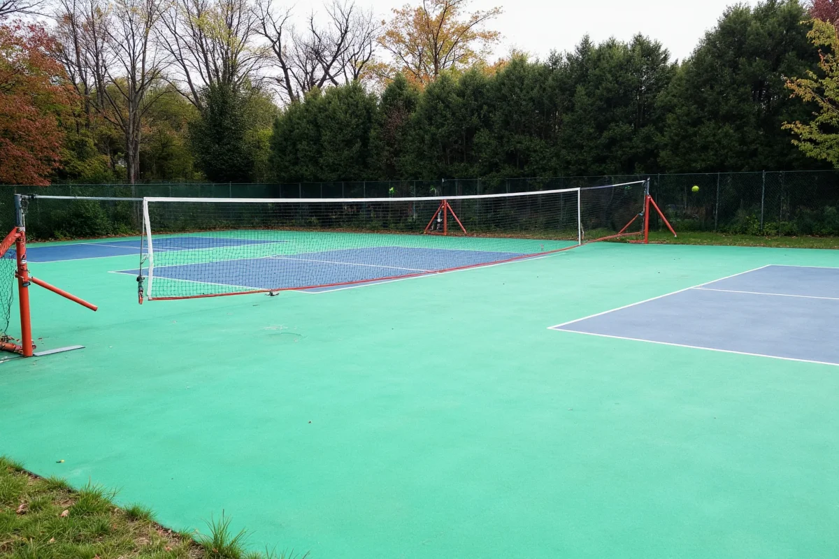 how long is a volleyball court