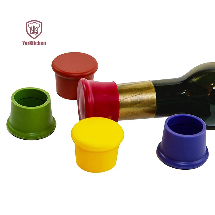 

Hot Sell Reusable Wine Bottle Stopper Assorted Trend
