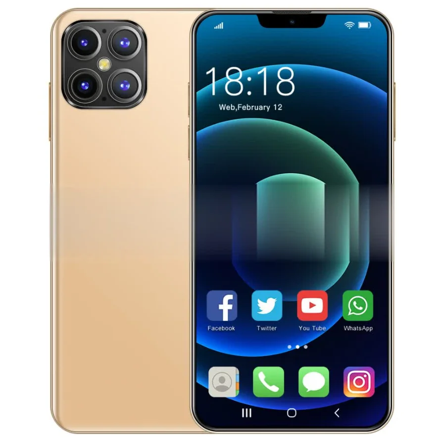 

2021 wholesale 12GB+512GB i 12 pro max mobile phones telephone 4g 5g gaming ios cheap new mobile phone sim cards, Black/matt white/matte gold/matte green