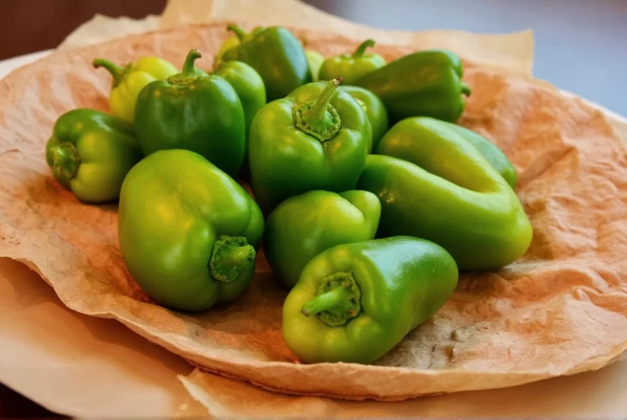 Roasted Anaheim peppers stuffed with cheese and baked to perfection