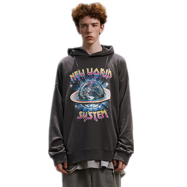 

Manufacture Men's Clothing Latest Style Men Clothes High Quality Fall Winter Wear High Street Wear Mens Hoodies, As pictrue shows