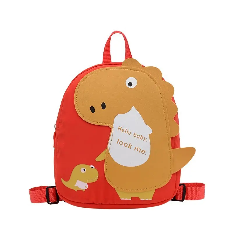 

2021 new student schoolbag cute cartoon dinosaur child protection bag children schoolbag wholesale