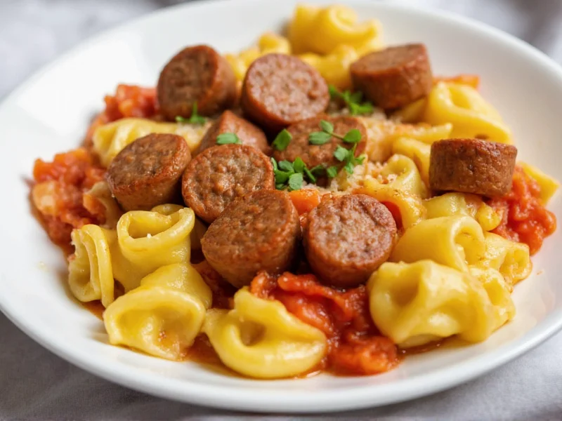 Italian Sausage and Tortellini: Quick Flavorful Dinner