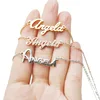 925 Sterling Silver Custom Name Customised Silver Necklace Personalized Any Name