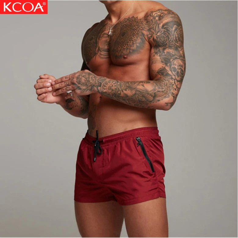 

Hot sale in-stock quick dry swimming shorts for men, Multiple color options