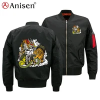 

2020 chinese style jacket streetwear waterproof men custom logo nylon bomber jacket