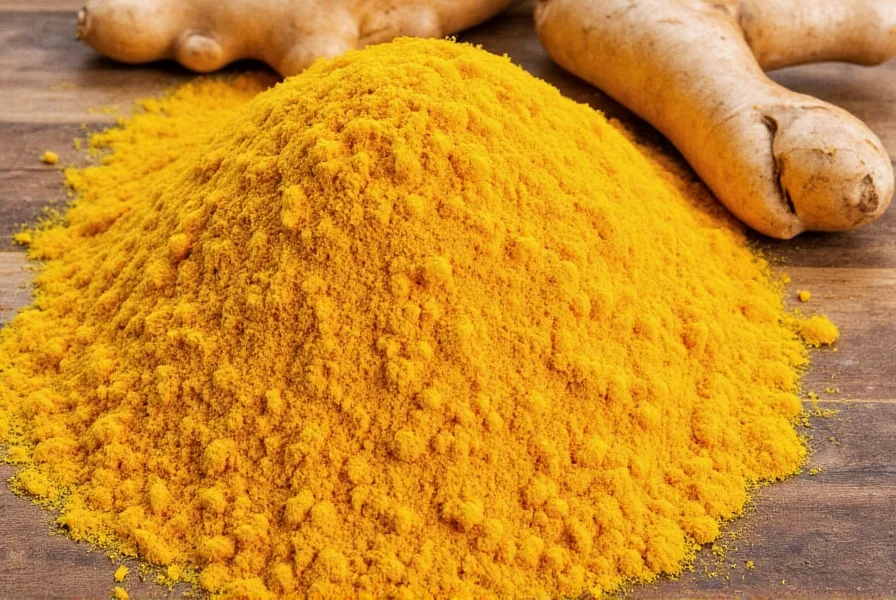 Side-by-side comparison of fresh turmeric and ginger rhizomes showing visual differences