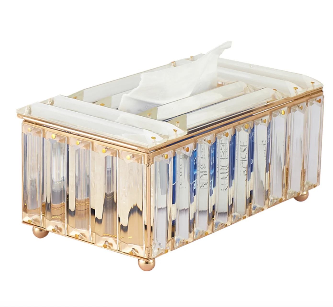 

Rectangle tissue box with cover for hotel acrylic shipping container tissue box cover, 1 color