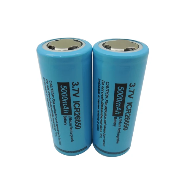 

big size high capacity of ICR26650 3.7V C size 5000mah Lithium batteries