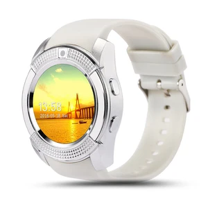 V8 Smartwatch Touch Screen SIM Slot & Camera