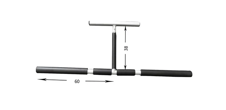 Doppel Sup & Surf Decke Lagerung Rack Overhead Kleiderbügel Montieren