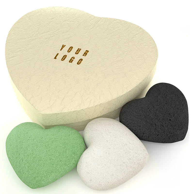 

China Made New 100% Pure Natural Luxury Skin Care Konjac Sponge Customize Private Label