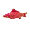 New design cats fish catnip toys with high quality