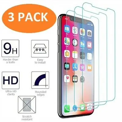 

Amazon Hot 2 Packs 3 Packs 9H Tempered Glass Screen Protector For iPhone 13 mini 13 pro max 11 Pro Max X/XS XR MAX 8 7 6 Plus